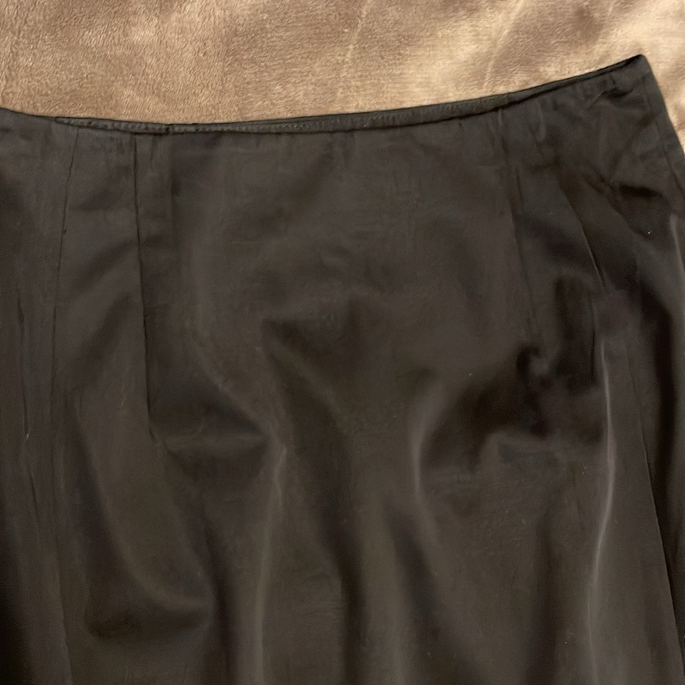 🔥🔥AQUASCUTUM LONDON | Cotton Twill Double Vented Pencil Skirt - sz 8 - Picture 7 of 13